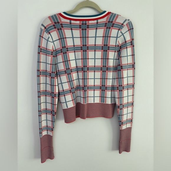 NWT Veronica Beard Merle Cardigan Plaid - Picture 9 of 9